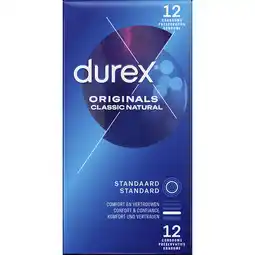Jumbo Durex Condooms Classic Natural 12 Stuks aanbieding