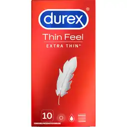 Jumbo Durex Condooms Thin Feel Extra Thin 10st aanbieding