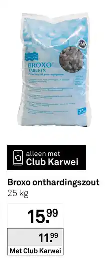 Karwei Broxo onthardingszout aanbieding
