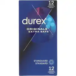 Jumbo Durex Originals Extra Safe condooms, 12st aanbieding