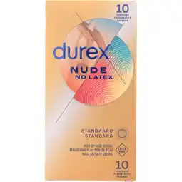 Jumbo Durex Nude No Latex condooms, 10st aanbieding