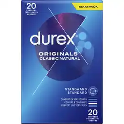 Jumbo Durex Condooms Classic Natural 20 Stuks aanbieding