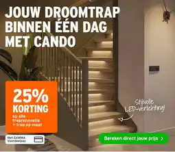 GAMMA Traprenovatie + trap op maat aanbieding