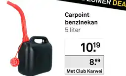 Karwei Carpoint benzinekan aanbieding