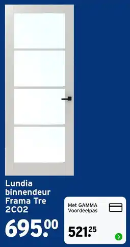 GAMMA Lundia binnendeur Frama Tre 2C02 aanbieding