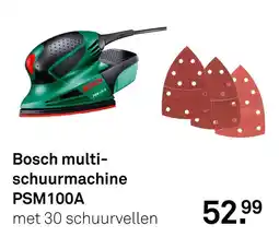 Karwei Bosch multi-schuurmachine PSM100A aanbieding