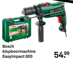 Karwei Bosch klopboormachine EasyImpact 600 aanbieding