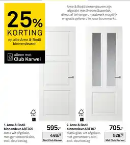 Karwei Arne & Bodil binnendeuren aanbieding