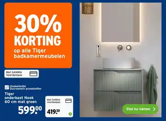 GAMMA Tiger onderkast nook aanbieding