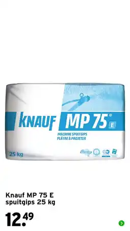 GAMMA Knauf MP 75 E aanbieding