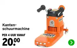 GAMMA rent partner kanten-schuurmachine aanbieding