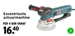 GAMMA Bosch excentrische schuurrmachine aanbieding