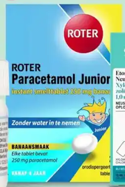 Etos Roter Paracetamol Junior aanbieding