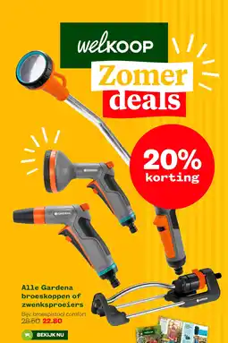 Welkoop Alle Gardena broeskoppen of aanbieding