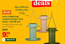 Welkoop Luca Lighting voederschaal met aanbieding
