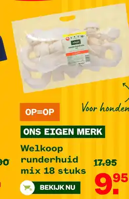 Welkoop Welkoop runderhuid aanbieding