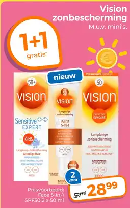 Trekpleister Vision zonbescherming aanbieding