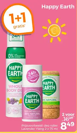 Trekpleister Happy Earth aanbieding