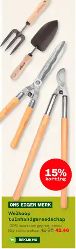 Welkoop Welkoop tuinhandgereedschap aanbieding