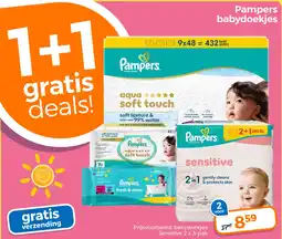 Trekpleister Pampers babydoekjes aanbieding