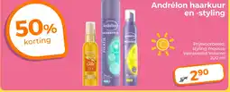 Trekpleister Andrélon haarkuur en -styling aanbieding