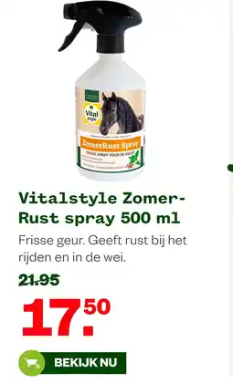 Welkoop Vitalstyle Zomer- Rust spray 500 ml aanbieding
