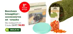 Welkoop Beeztees knaagdier- accessoires en -snacks aanbieding