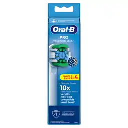 Jumbo Oral-B Pro Precision Clean Opzetborstels, 4 Stuks aanbieding