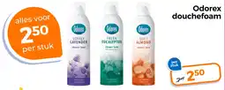 Trekpleister Odorex douchefoam aanbieding