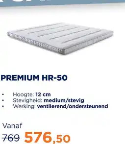 TotaalBED Topmatras Premium | HR-50 aanbieding