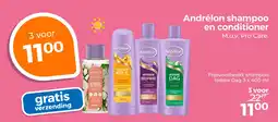 Trekpleister Andrélon shampooen conditioner aanbieding