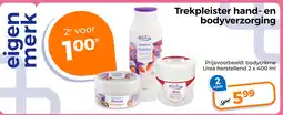 Trekpleister Trekpleister hand- en bodyverzorging aanbieding