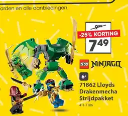Top1Toys LEGO 71862 Ninjago Lloyds Drakenmecha Strijdpakket aanbieding