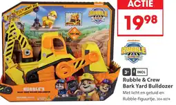 Top1Toys Rubble & Crew Rubble Deluxe Bulldozer aanbieding