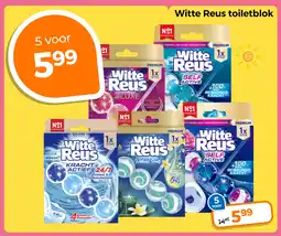 Trekpleister Witte Reus toiletblok aanbieding
