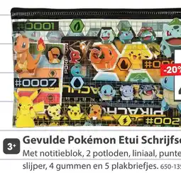 Top1Toys Etui Schrijfset Pokemon aanbieding