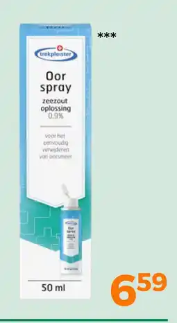 Trekpleister Oor spray aanbieding