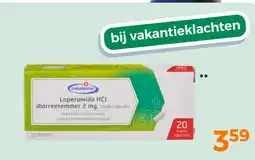 Trekpleister Loperamide HCI diarreeremmer 2 mg, harde capsules aanbieding