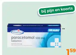 Trekpleister paracetamol 500 mg aanbieding