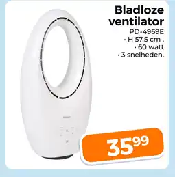 Trekpleister Bladloze ventilator aanbieding