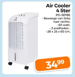 Trekpleister Air Cooler 4 liter aanbieding