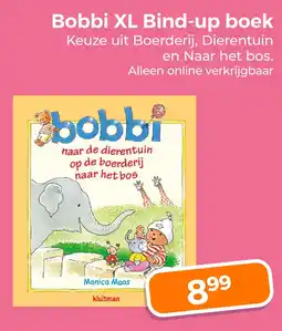 Trekpleister Bobbi XL Bind-up boek aanbieding
