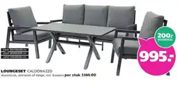 Ranzijn LOUNGESET CALDONAZZO aanbieding