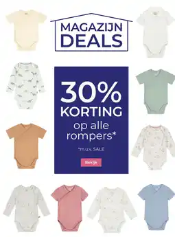Prenatal op alle rompers aanbieding
