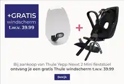 Prenatal Thule windscherm aanbieding