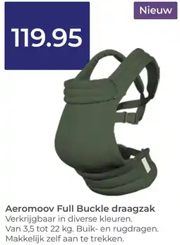 Prenatal Aeromoov Full Buckle draagzak aanbieding