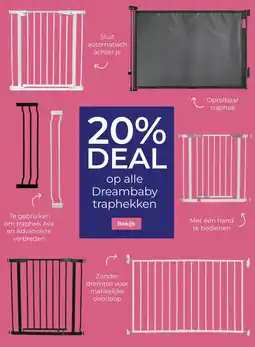 Prenatal op alle Dreambaby traphekken aanbieding