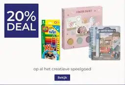 Prenatal op al het creatieve speelgoed aanbieding