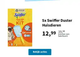 Plein.nl 5x Swiffer Duster Huisdieren aanbieding