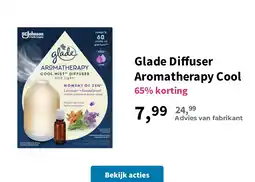 Plein.nl Glade Diffuser Aromatherapy Cool aanbieding